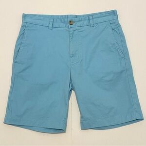 Vineyard Vines Men's Chino Flat Front Blue Shorts Size 30
